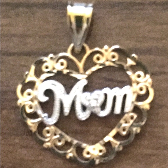 New Genuine Heart/Mom pendant/charm